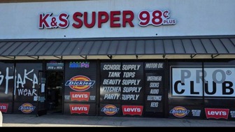 For Sale 98 Cents Supper Store plus.