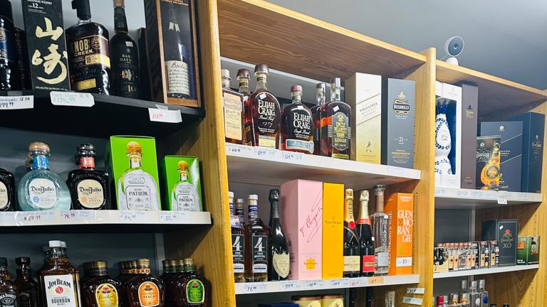 Behind Counter