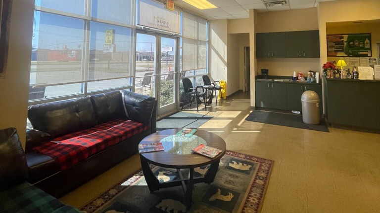 Customer Lounge Area View