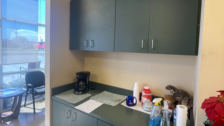 Drink/Snack Area for Customers