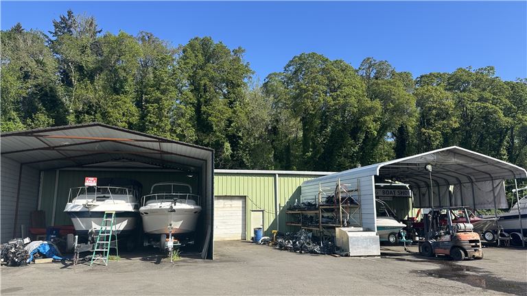 Workshop + Two Covered Work Areas