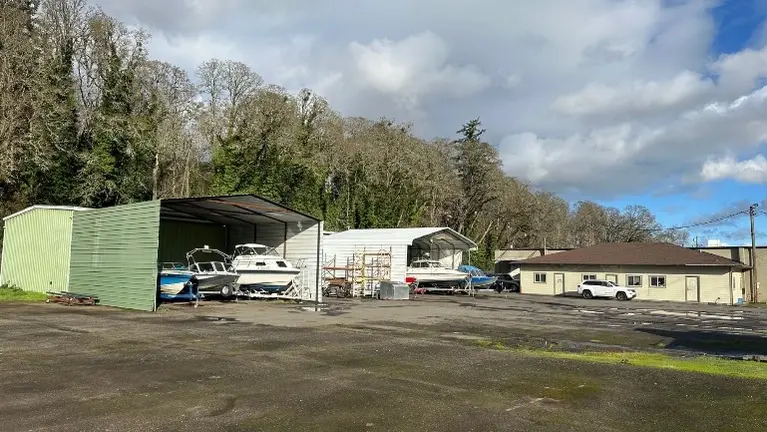 Work Areas and Boat Parking