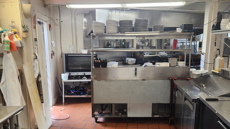 Prep area