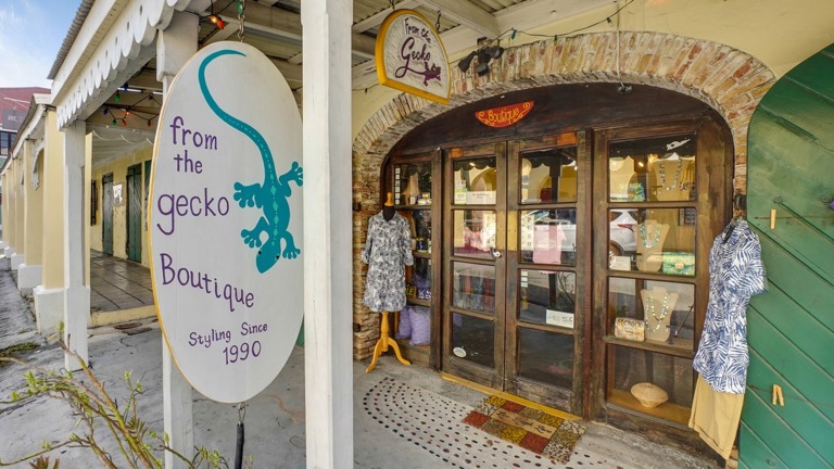 Charming Storefront Entrance