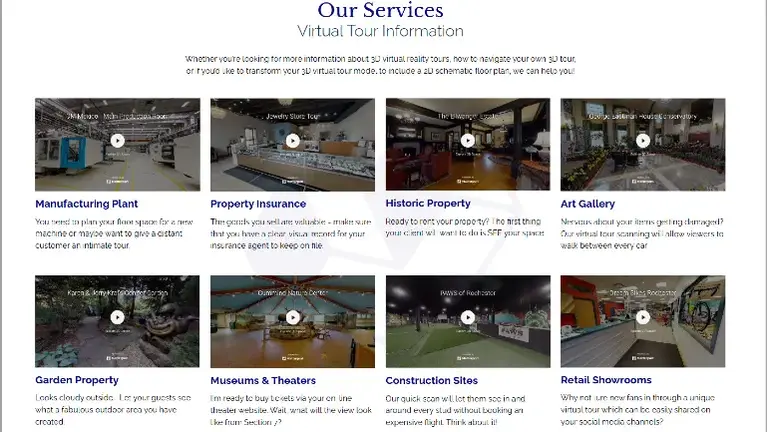 Professional Website with Samples