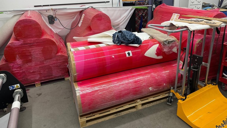 600.000 Sqft Sublimation Paper 75 GSM