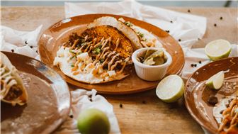 Mexican Restaurant with Food Truck