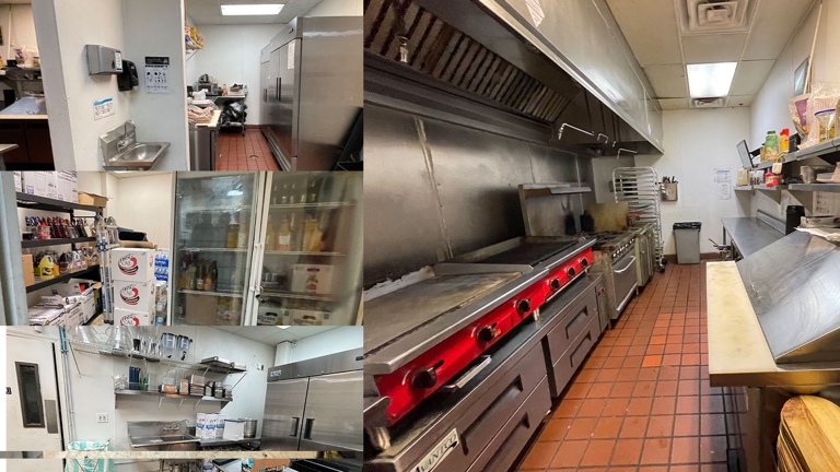 kitchen and storage