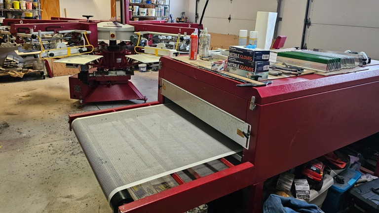 Conveyer dryer
