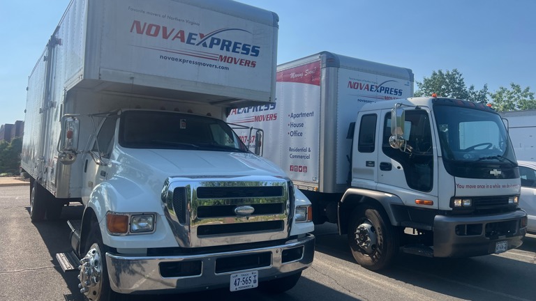 Moving trucks