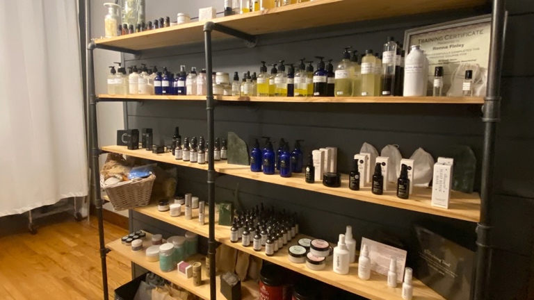 Retail shelves 