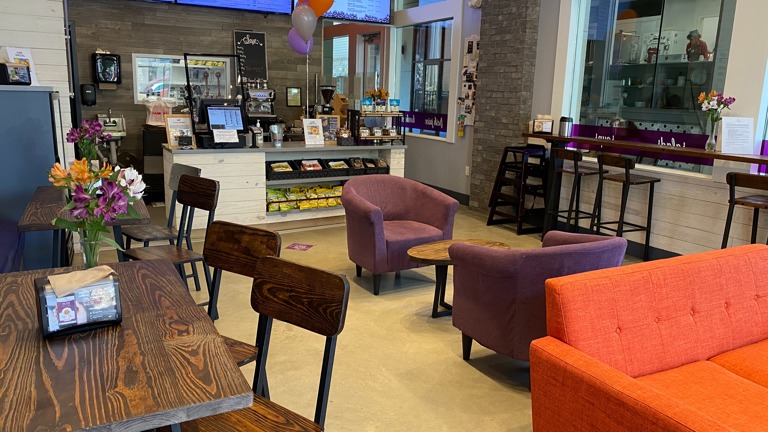 Indoor Seating!