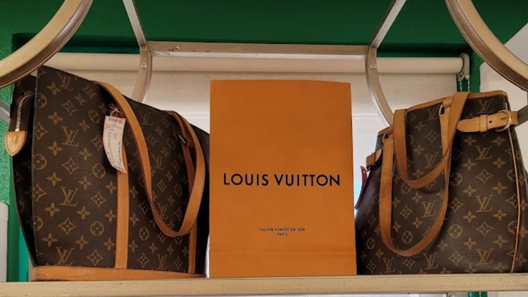 Louis Vuitton is a big seller