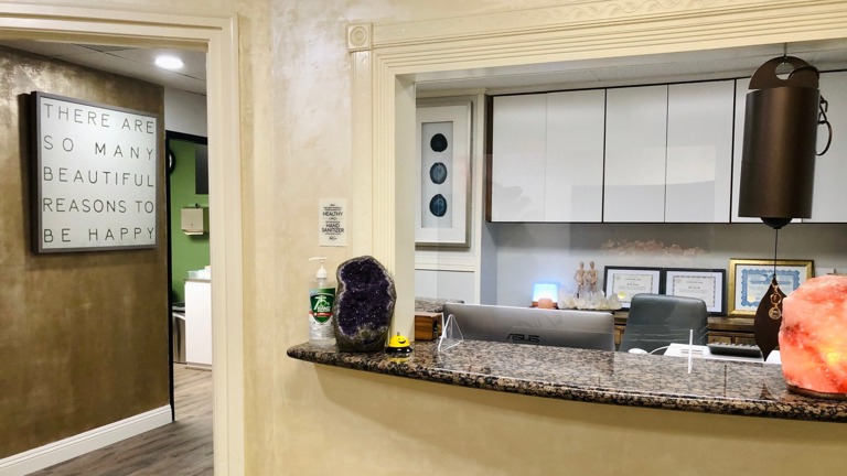 Welcoming Reception Area