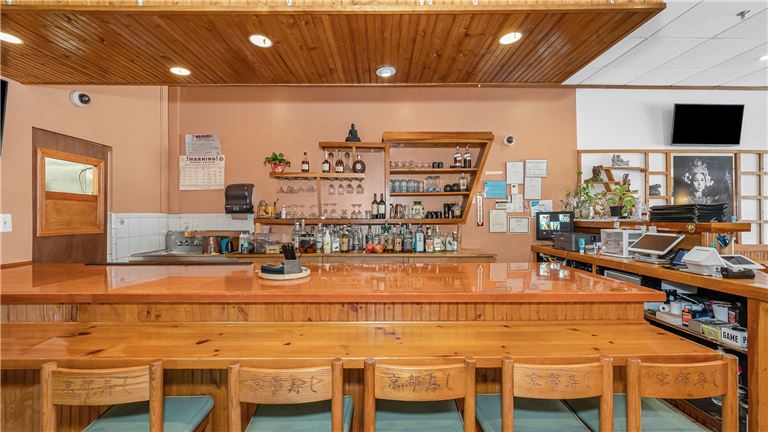 Bar area