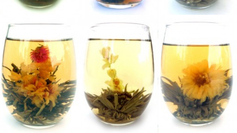 Blooming tea