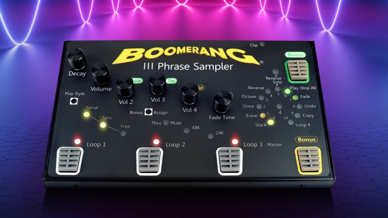 The Boomerang Phrase III Sampler