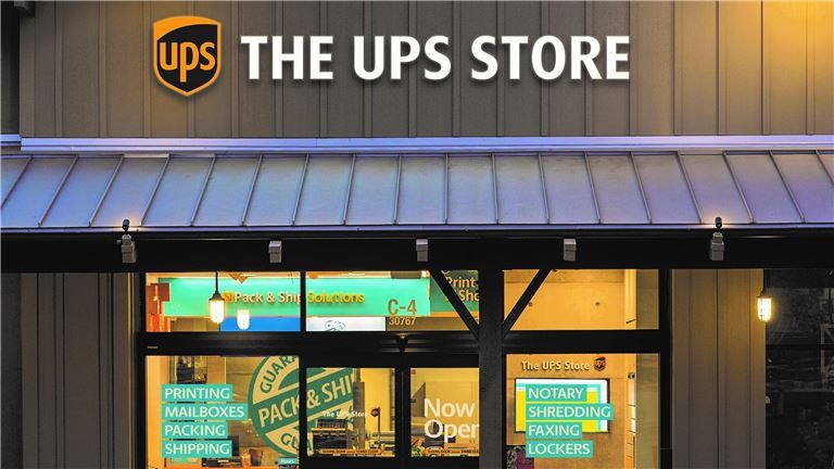 not actual storefront