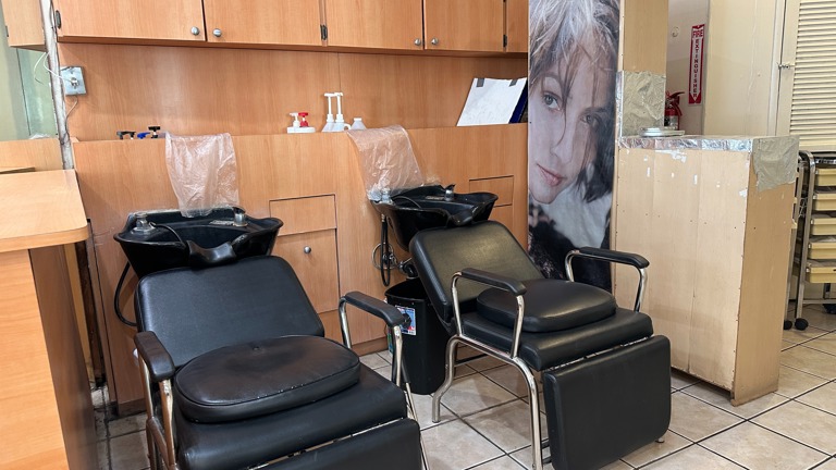 Hair wash station