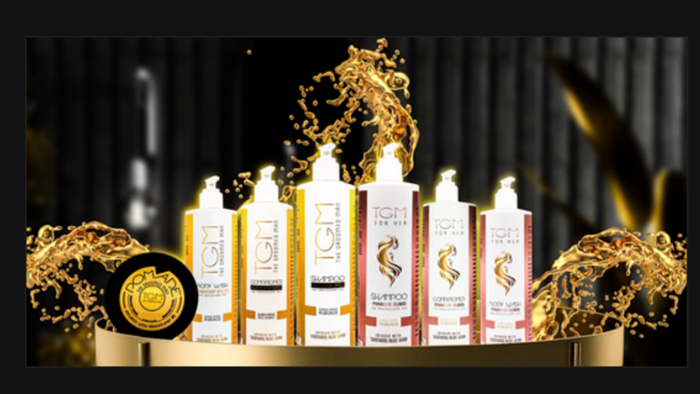 One of our successful hair product line customers
