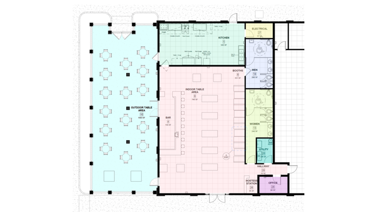 Restaurant Floor Plan