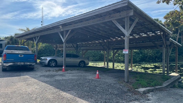 Covered Boat and Trailer Parking