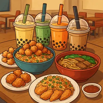 Quick Service Cafe (Boba & Food)