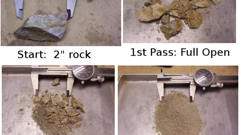 2 rock to sand