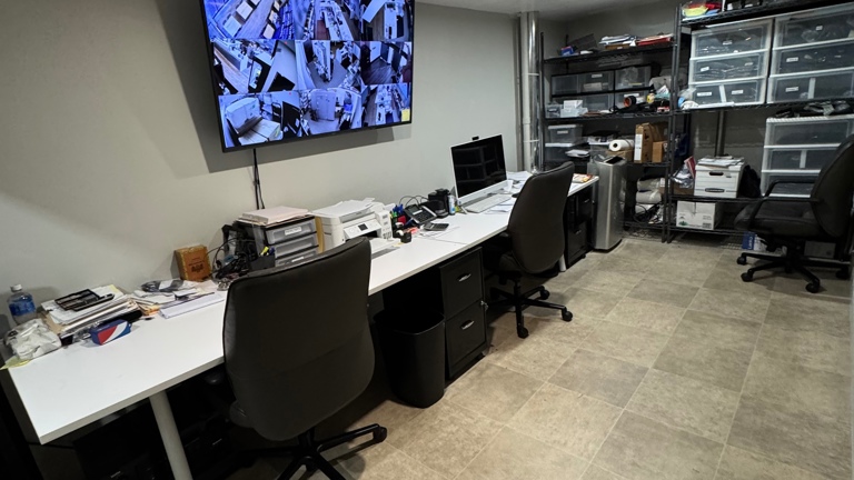 Upstairs Office