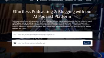 AI-Driven Platform That Creates, Narrates, and Distributes Podcasts