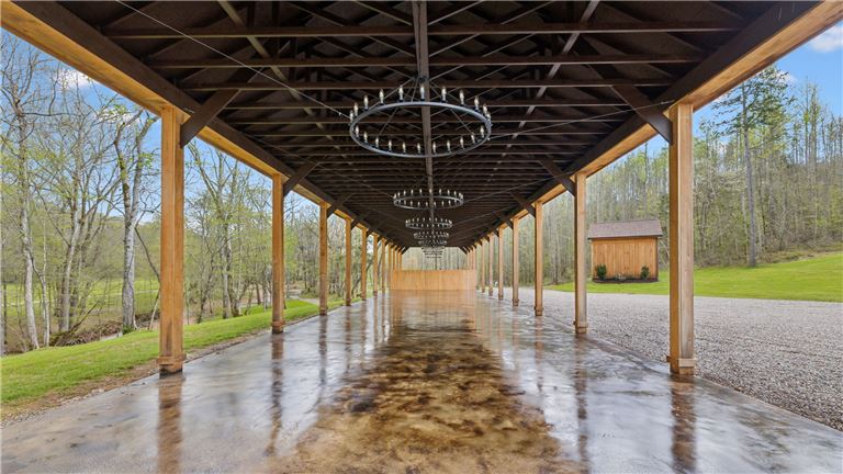 Outdoor dining event or parking