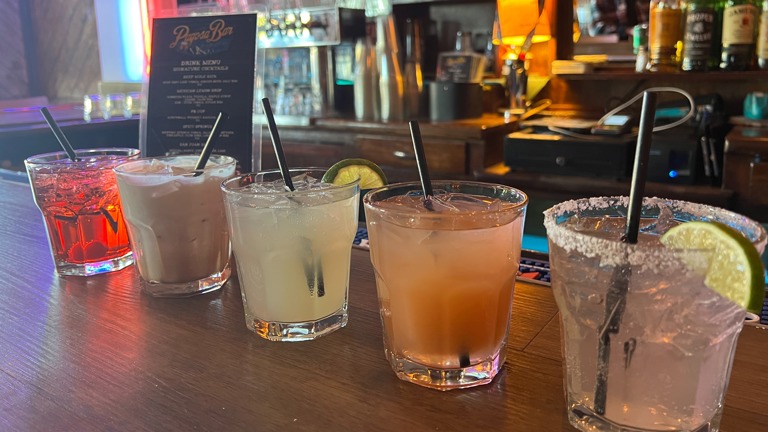 Curated menu and signature drinks 