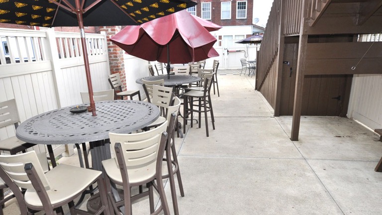 Patio seating