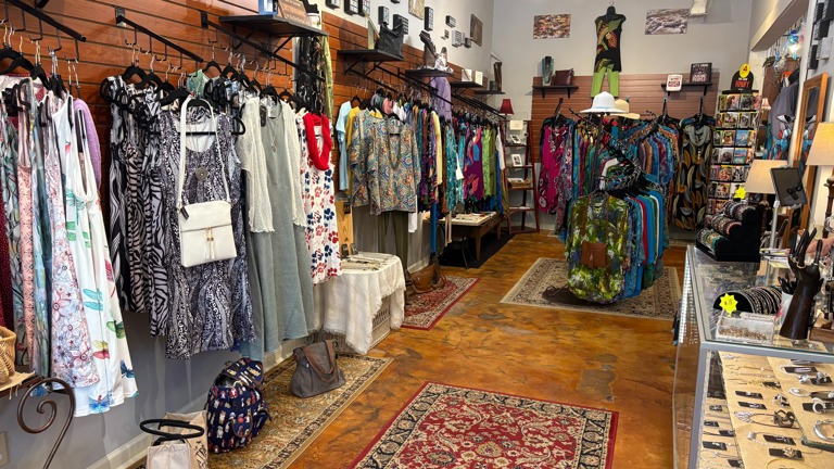 Left side of store