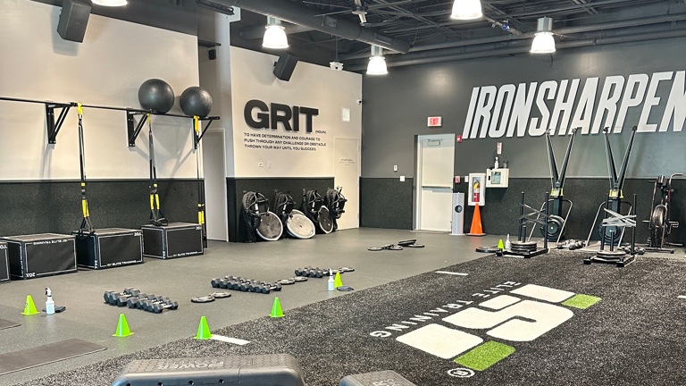 Main workout area