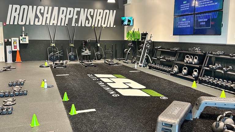 Main workout area