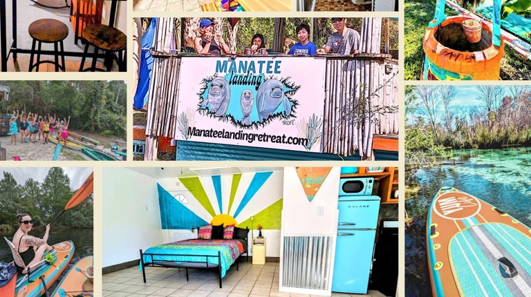 Funky Fresh Suites , Tiki Hut, Fire Pits, Kayaks, Paddle Boards, Games 