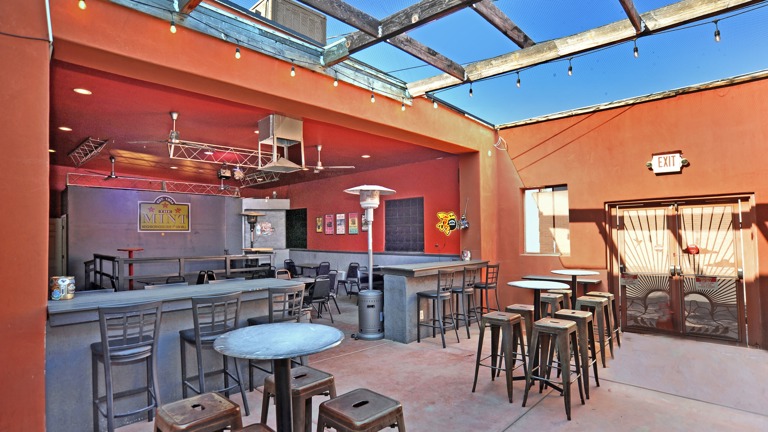 Huge Outdoor Patio with Music/Performance Stage