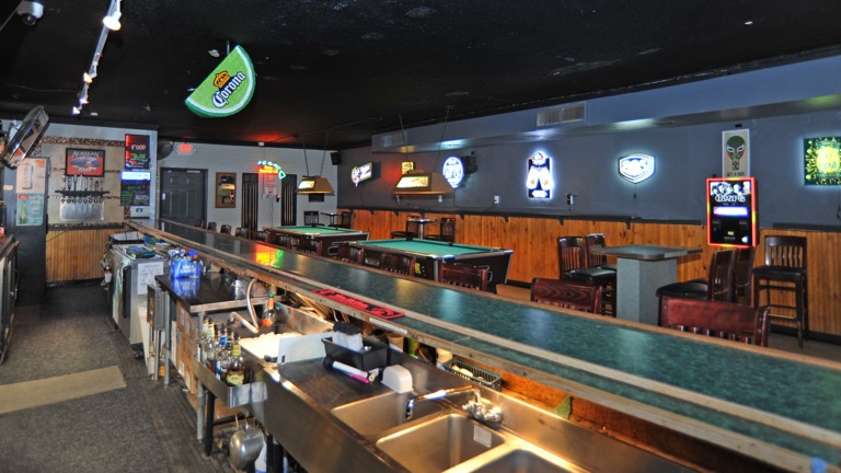 Great Visibility of Entire Bar for Bartenders