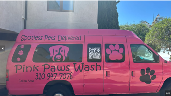 Profitable Mobile Pet Grooming Biz – Pink Paws Wash – Van & Website