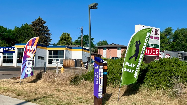 Near Hog Back BBQ, New Volleyball Club, School and Trails