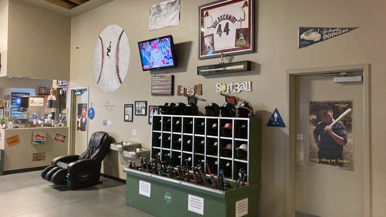 Bat Rack & Equipment