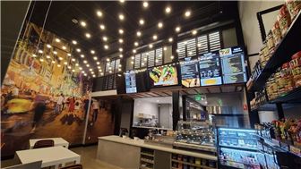 Heart of Downtown San Jose Cafe with Type 1 & 2 Hood