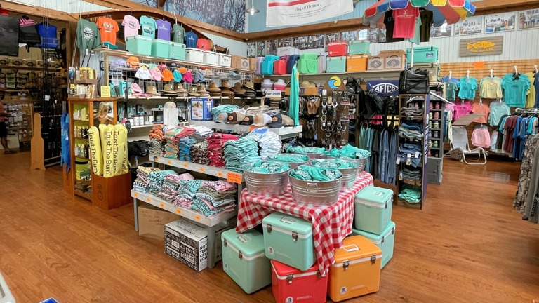 Well stocked ship store