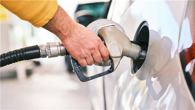 pumping gas