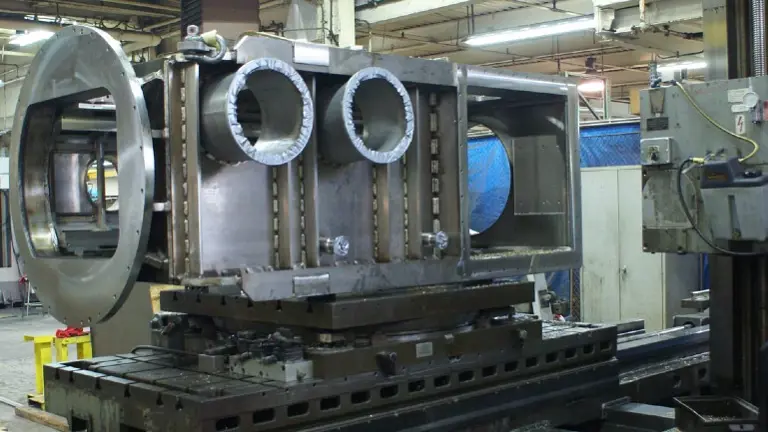 Precision machined weldment Precision machined weldment