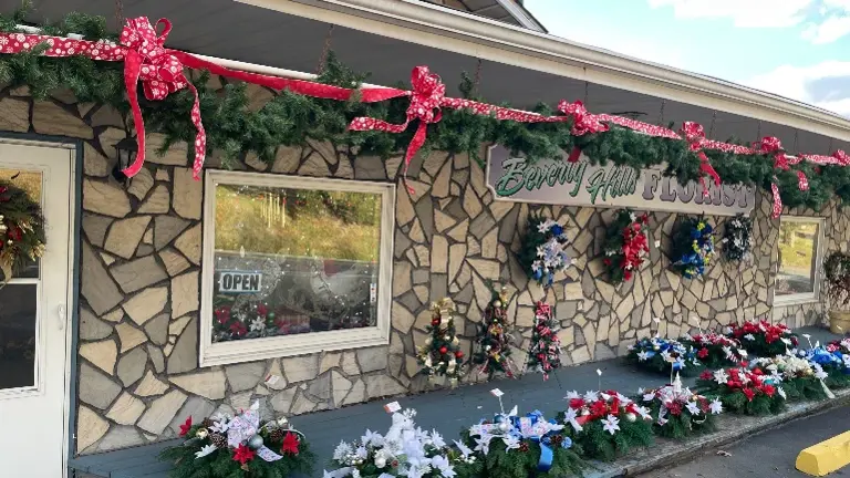 Exterior of Flower Shop Exterior of Flower Shop