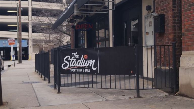 Front of Bar