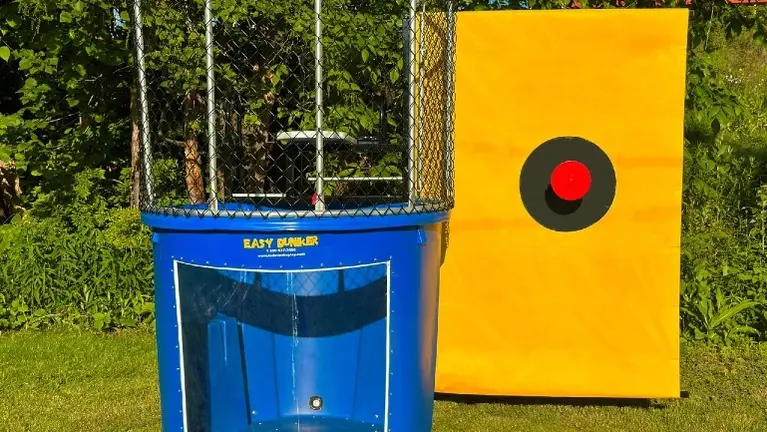 Portable Dunk Tank on Wheels