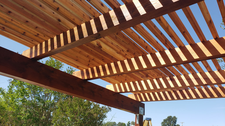 Cedar Pergola